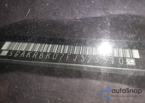 2015 Buick Enclave Leather from USA, damaged, VIN 5GAKRBKD7FJ325310